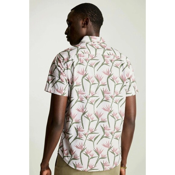 Bonobos Riviera Short Sleeve Men's Shirt Floral Buttondown Standard Fit S 283355 - Picture 5 of 11